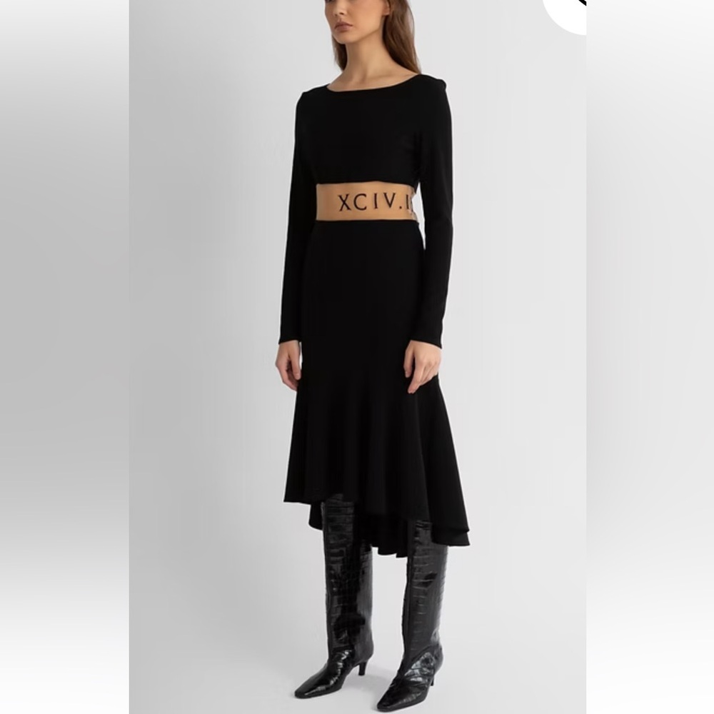Maram Tattoo Midi Dress